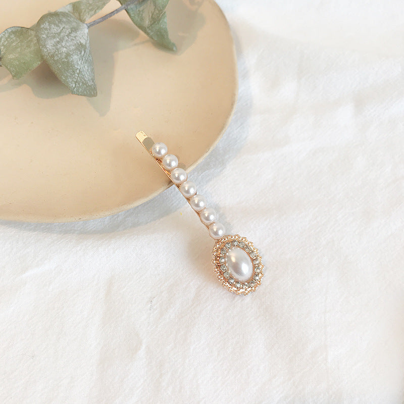 Pearl Hair Clip Retro Clip