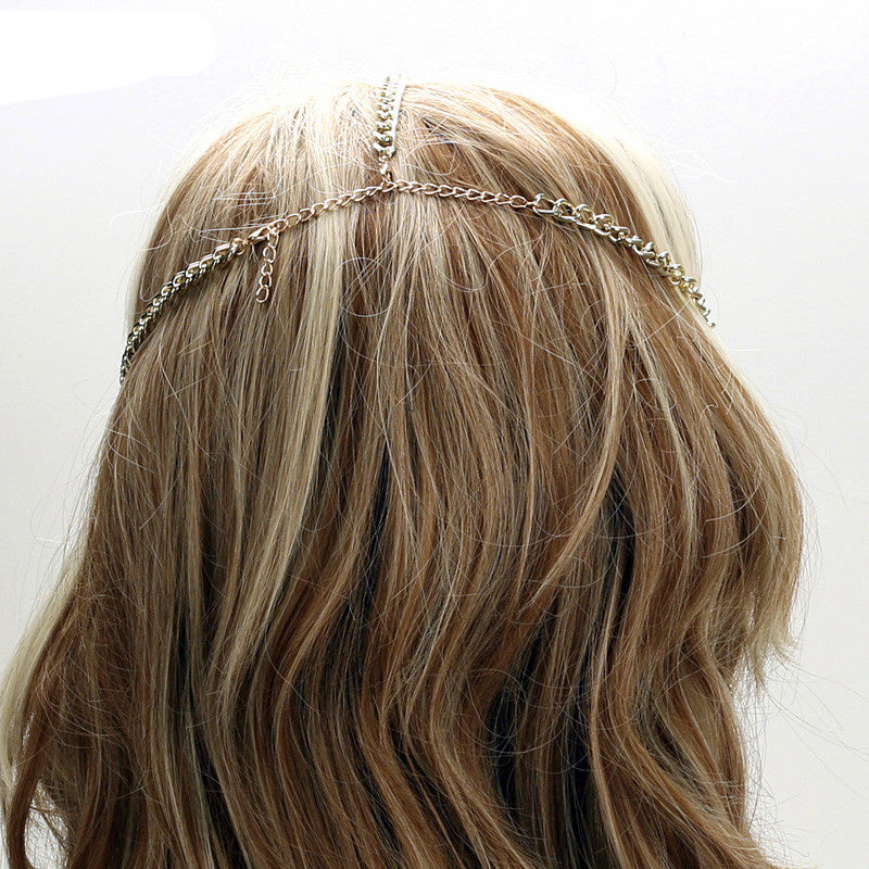 Fringed headdress hair accessories