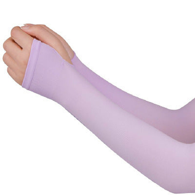 Cycling sun protection sleeve