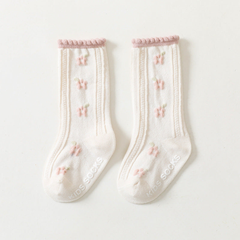 Fashion Personality Children's Floral Socks Suit