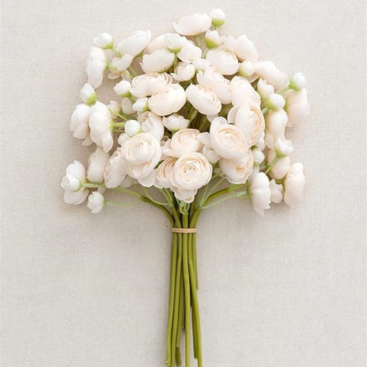 24-head Tea Rose Camellia Wedding Flower Wedding Hall Decorative Floral Plug