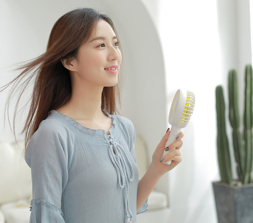 explosion desktop fan can shake the head handheld mini fan portable accompanying USB charging OEM OEM
