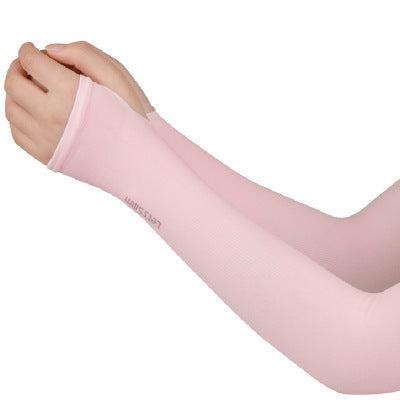 Cycling sun protection sleeve