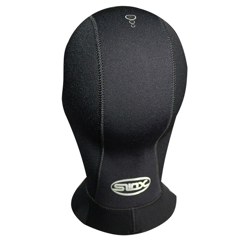 Diving Headgear 5mm Thick Professional Protective Warm Diving Hat