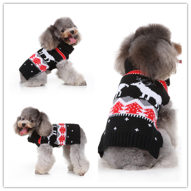 Pet supplies dog clothes sweater autumn clothes