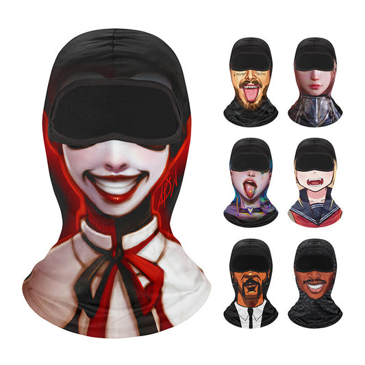 Outdoor Cycling Mask Scarf Sun Block And Dustproof Scarf Bicycle Liner Breathable Sports Headgear