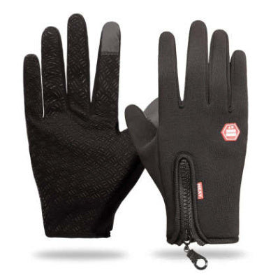 Cycling Male Winter Touch Screen Windproof Female Zipper Sports To Keep Warm