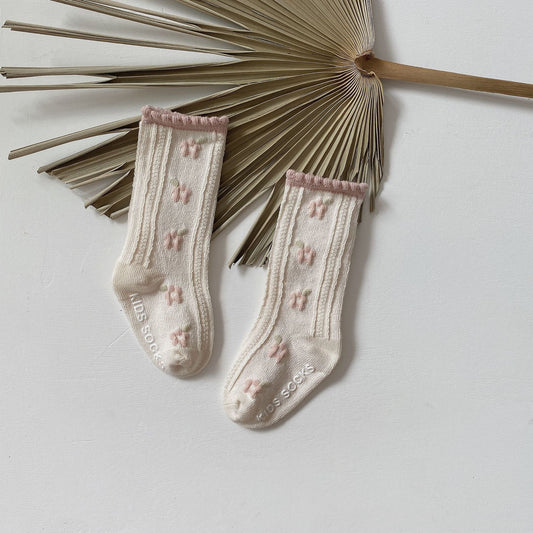 Fashion Personality Children's Floral Socks Suit