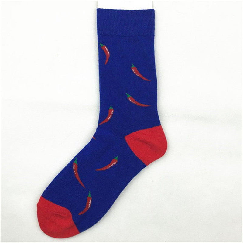 Men's long cotton socks