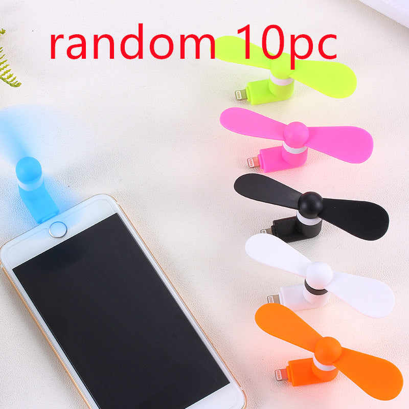 Compatible With Apple, Laptop Charging  USB Mini Fan For Android