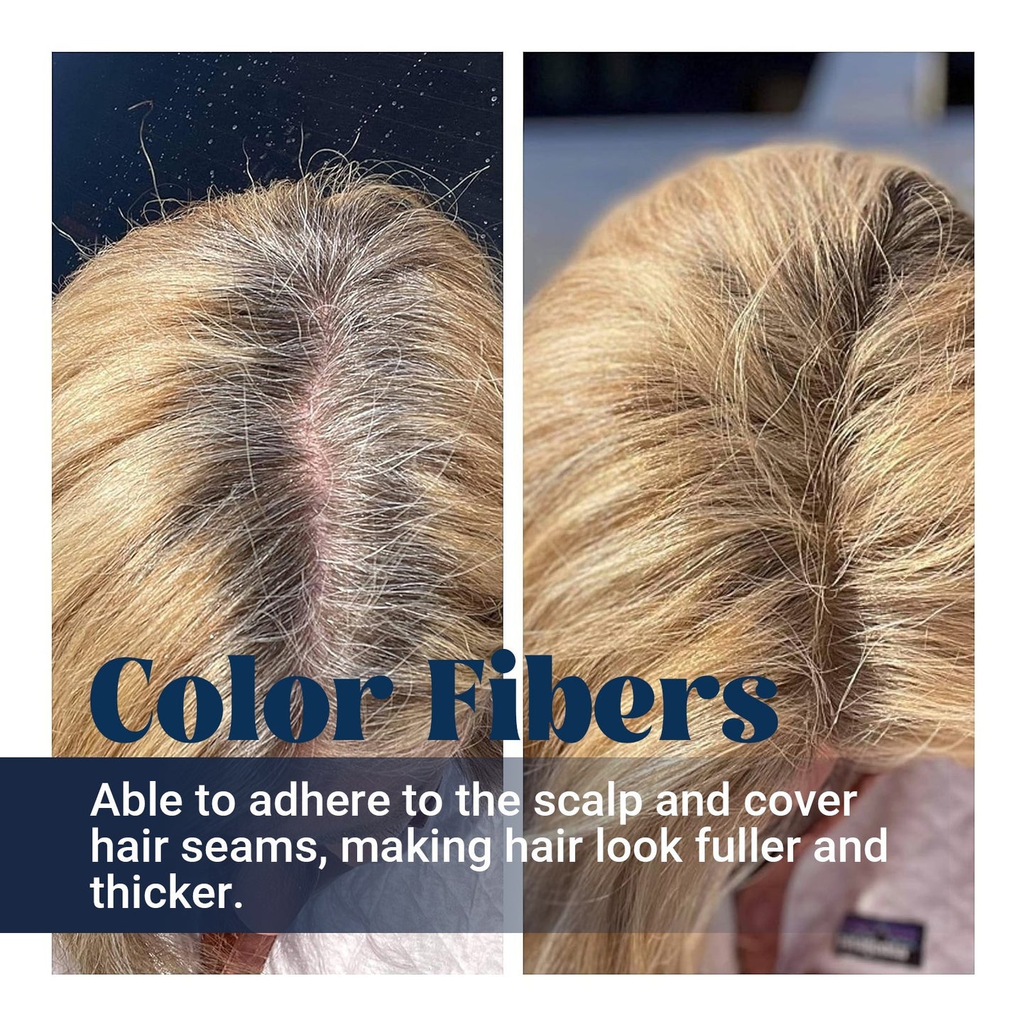 Thick Hair Fiber Powder Hair Fluffy Color Supplement