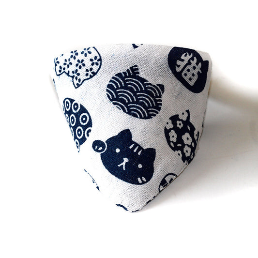 Pet Triangle Dog Scarf Cat Collar Christmas Small Dog Saliva Towel