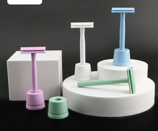 E-Commerce Hot-Selling Models Explosive Models Diamond Pattern Manual Razor Razor Razor Safety Double-Sided Razor