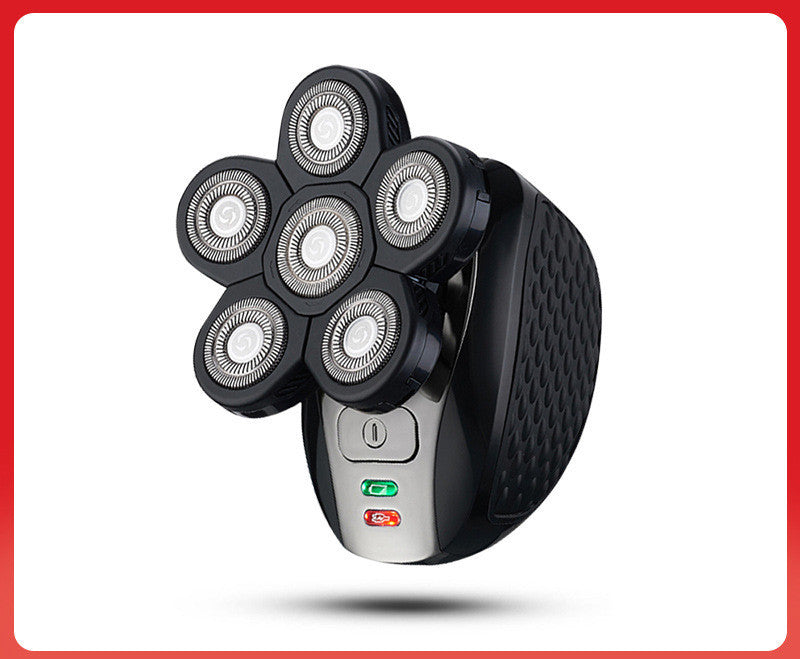 The New Bald Artifact Blade Male Washing Electric Shaver Accessories 6 Blade Spare Blade Accessories Rotating Five