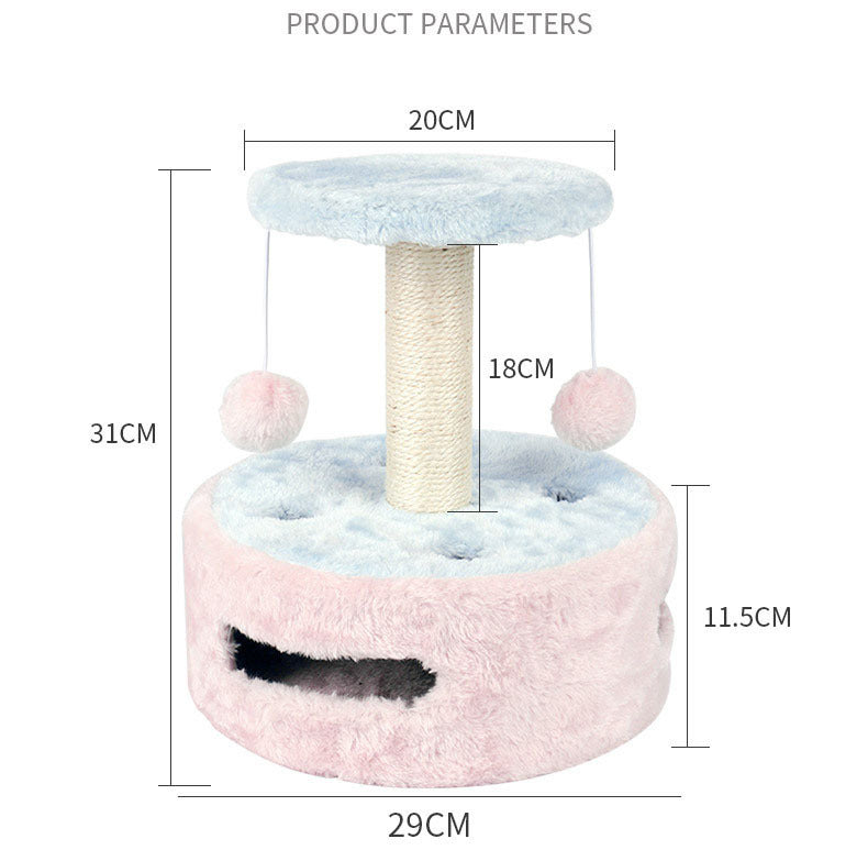 Small Cat Climbing Frame, Multifunctional Simple Cat Frame, Scratching Post, Cat Jumping Platform, Cat Climbing Frame, Cat Tree