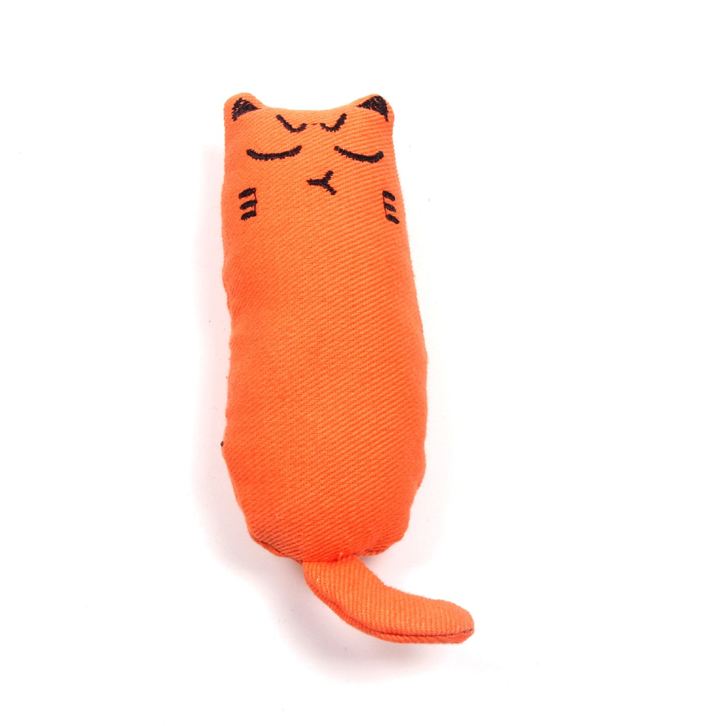 Pet Cat Toy Cute Facial Expression Thumb Toy Containing Catnip Molar Teeth Scratch Resistant Pet Plush Toy