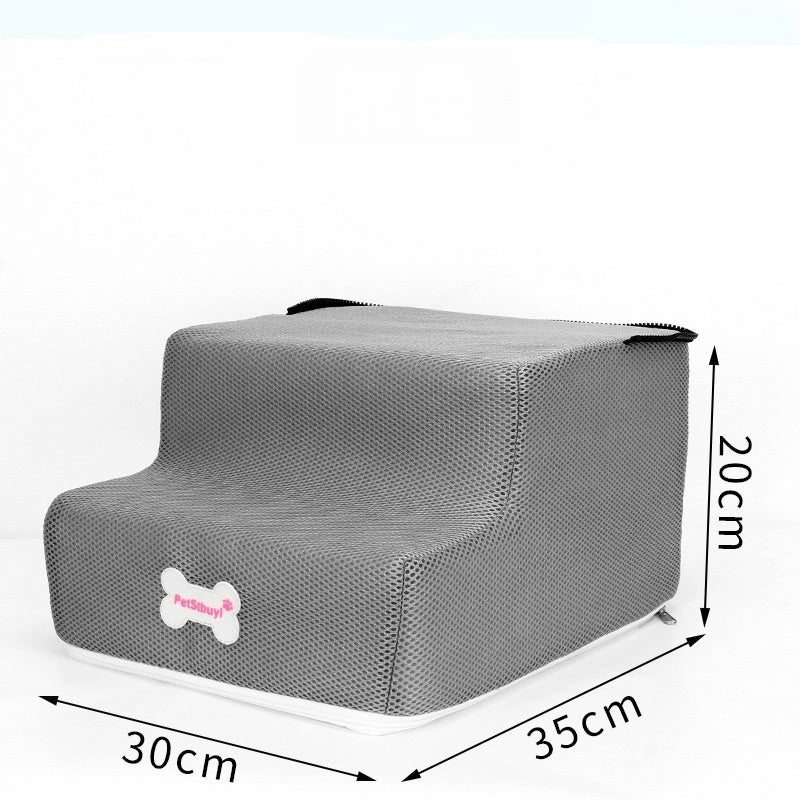 Pet Sponge On The Sofa Bed Climbing Ladder