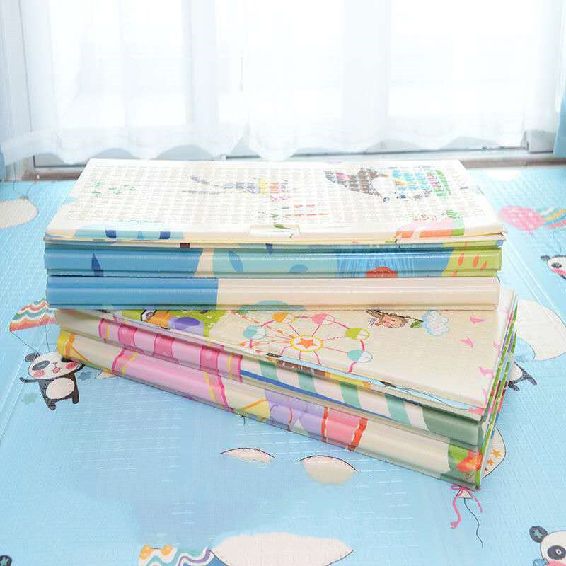 Large Thickened Cold Insulation Folding Crawling Mat Baby Crawling Mat Home Living Room Game Mat Stitching Foam Mat