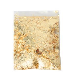 Broken Nail Art Gold Leaf Shards Decorative Gold Leaf