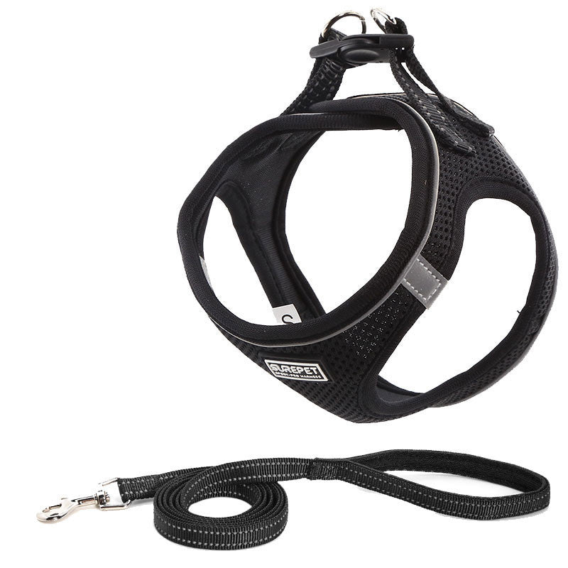 Dog Chest Harness Traction Suit Clothes Dog Chain Dog Leash