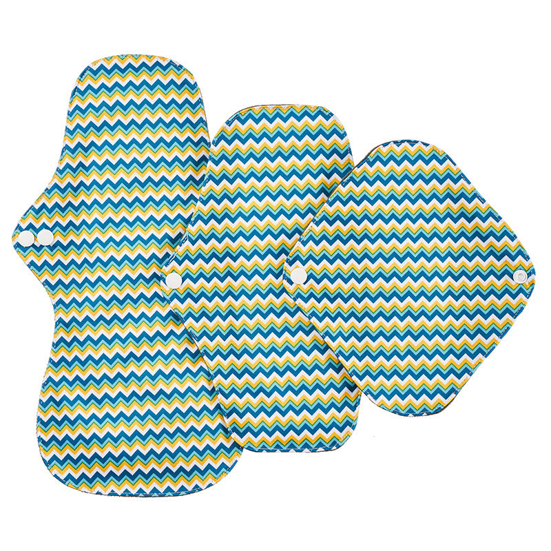 Leak-Proof Bamboo Charcoal Sanitary Napkins Washable Aunt'S Towel