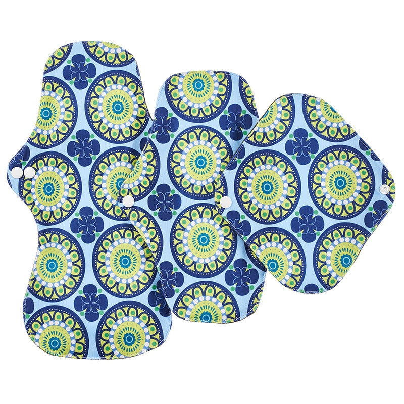 Leak-Proof Bamboo Charcoal Sanitary Napkins Washable Aunt'S Towel