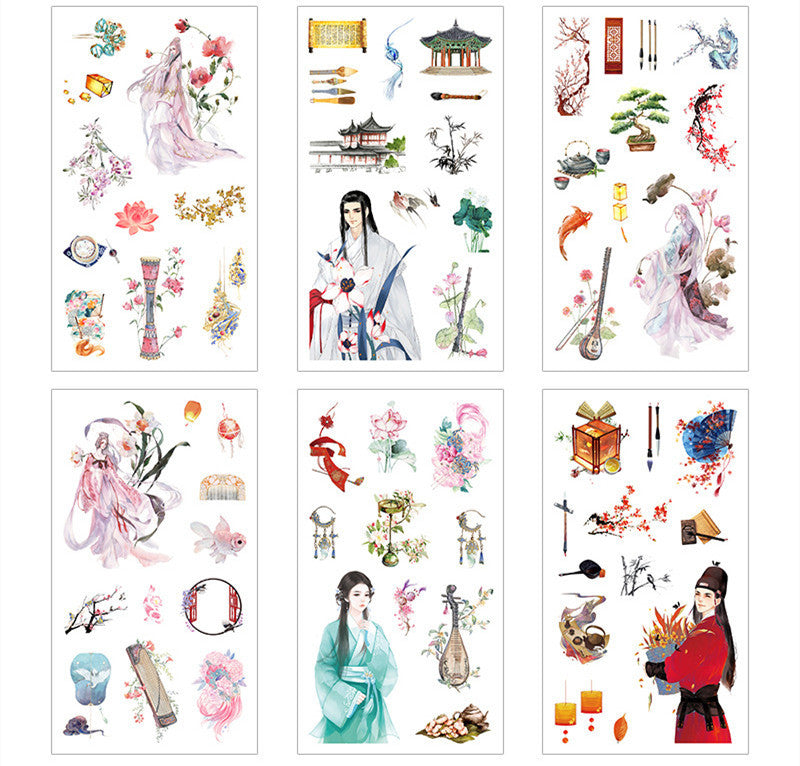 Diary Handbook Decoration Material Cultural And Creative Life Stickers