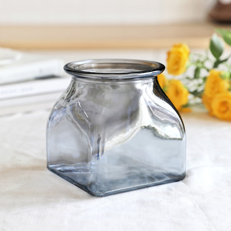 Transparent Flower Arrangement Hydroponic Rich Bamboo Lily Green Radish Ornaments