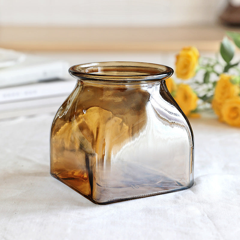 Transparent Flower Arrangement Hydroponic Rich Bamboo Lily Green Radish Ornaments