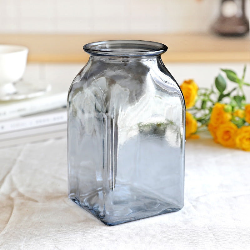 Transparent Flower Arrangement Hydroponic Rich Bamboo Lily Green Radish Ornaments