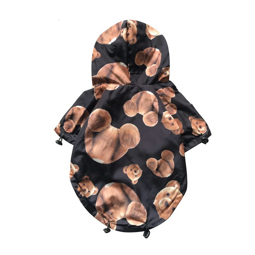 Net Red Puppy Autumn And Winter Raincoat