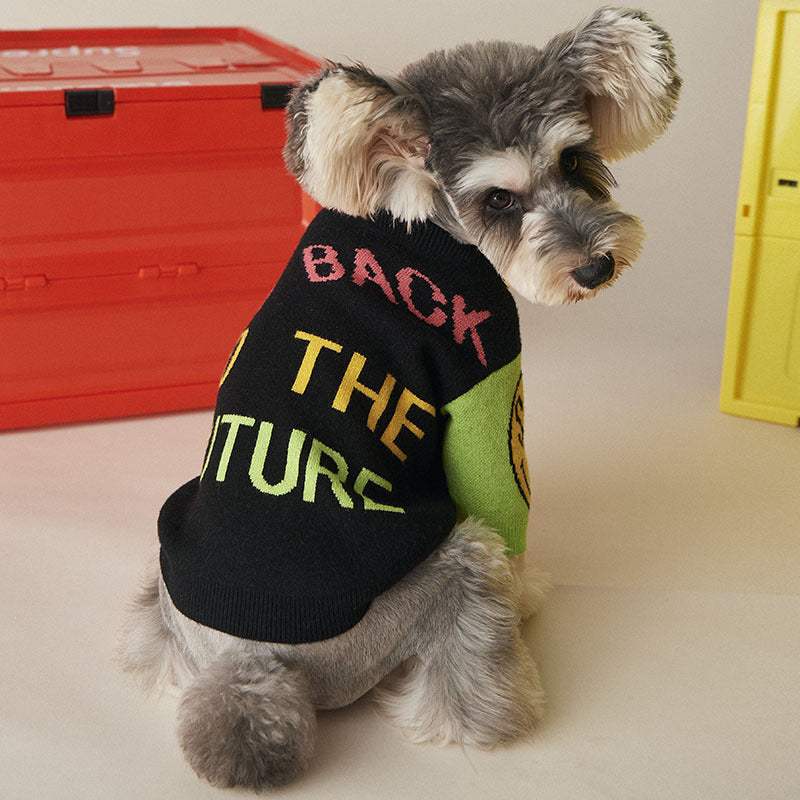 Dog Sweater Autumn And Winter Clothes Teddy Schnauzer Pomeranian Bichon Bulldog Cat Pet Knitwear Trendy Dog Clothes