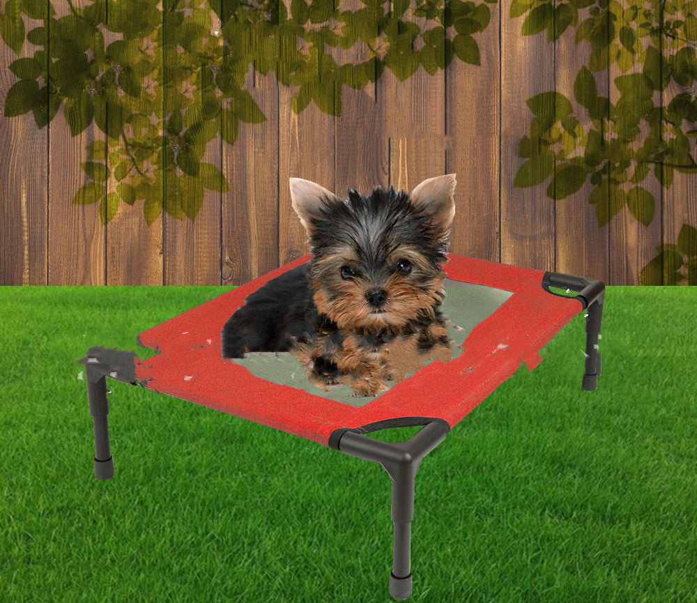 Pet Supplies Cat Litter Dog Cage Pet Trampoline Folding Portable Camping Bed