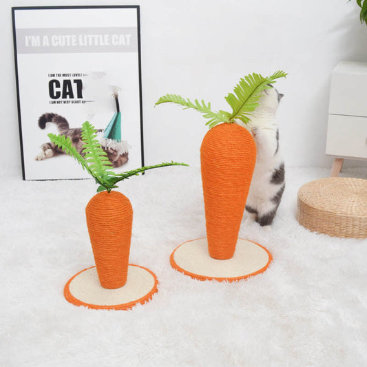 Carrot Two-color Sisal Simulation Pet Supplies