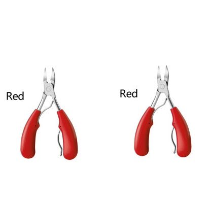 Double spring lancet clamp nail clipper