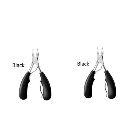 Double spring lancet clamp nail clipper