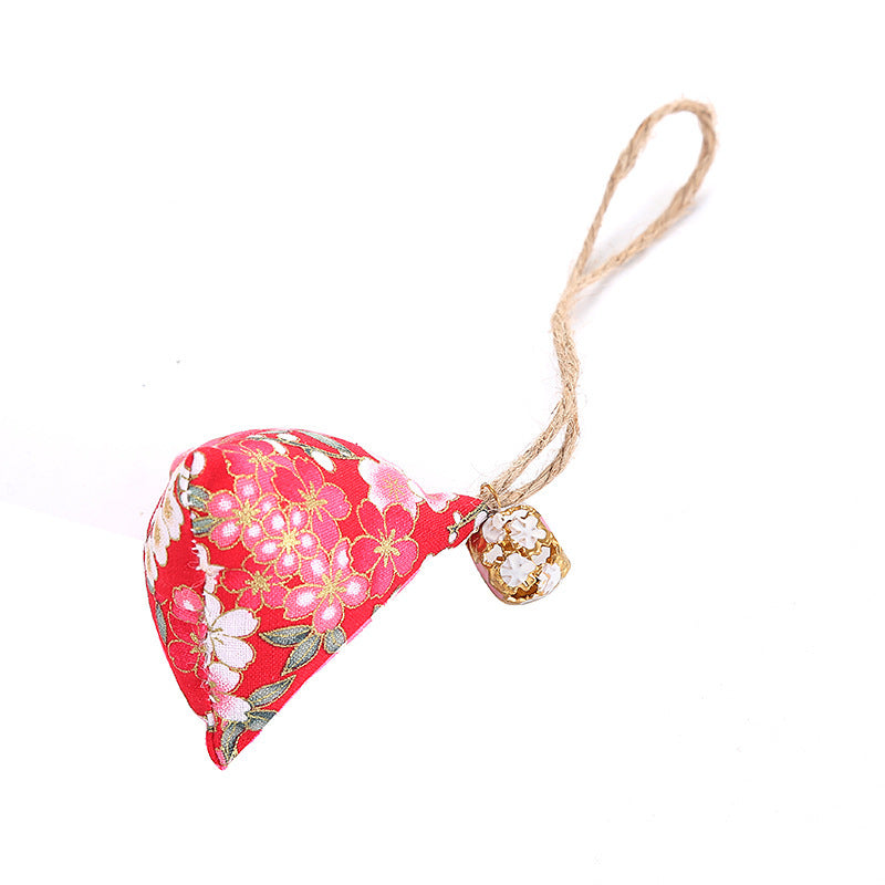 Cattery Manufacturers Sell Dragon Boat Festival Cat Dumplings With Bells Catnip NIP Cat Toy Cat Grass
