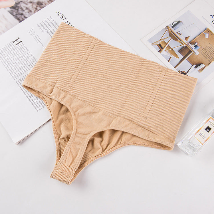 Body Sexy Triangle Thong Panties With Waist Shaping And Abdomen