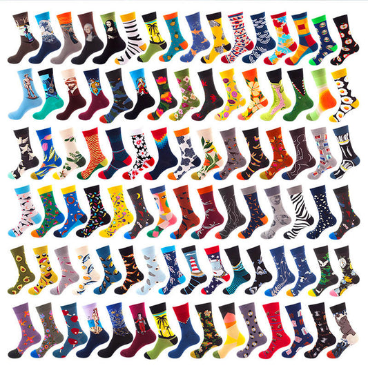 European and American street trend socks skateboard