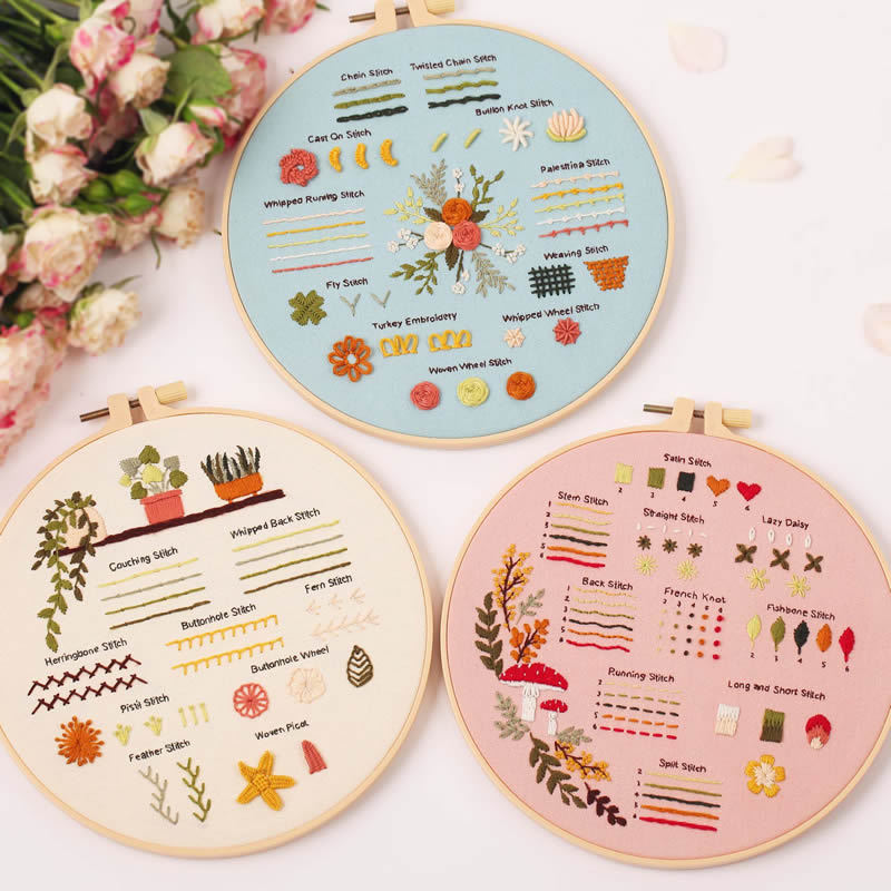 Embroidery Beginner Material Package Kit