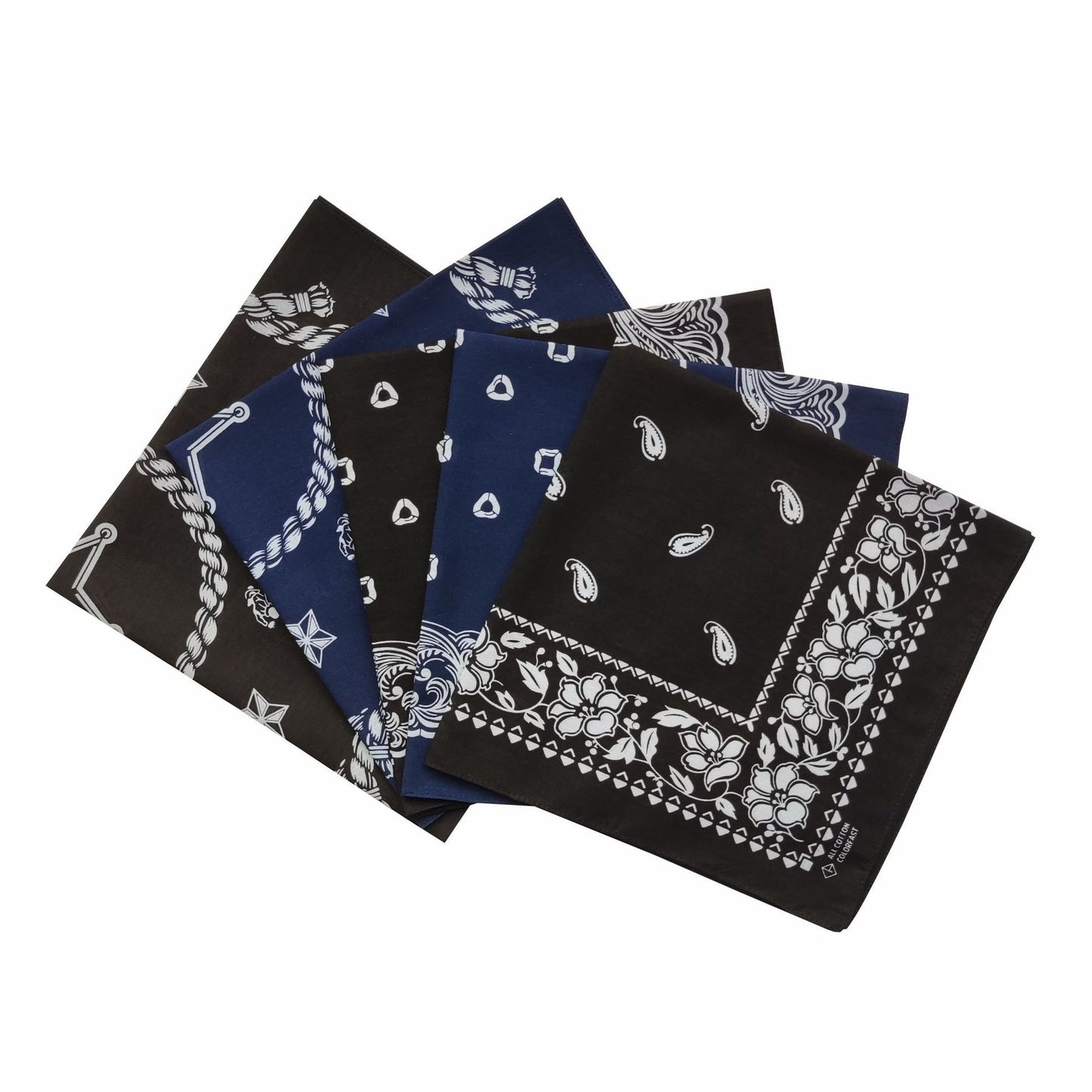 Printed Square Scarf Outdoor Biking Mountain Climbing Hip Hop Decoration