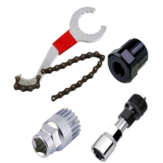 Bicycle maintenance tool set