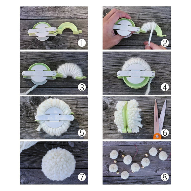 New ball making machine for weaving tools