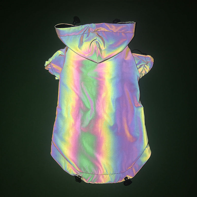 Pet Thickened Reflective Cotton Jacket Rash Coat