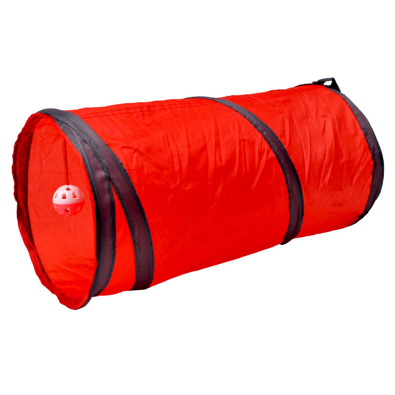 Pet supplies cat ring paper two-way tunnel can accommodate folding cat channel