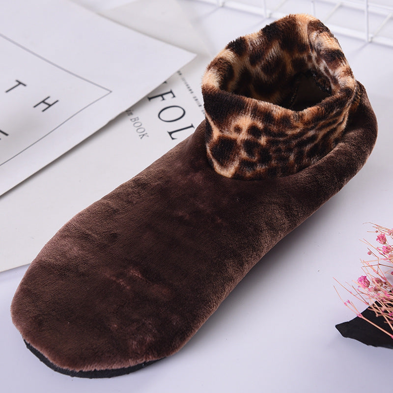 Double layer Plush hosiery