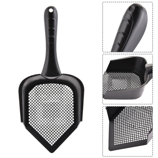Plastic Shovel With Fine Holes For Cats, Litter Shovel With Small Holes, Toilet Picker, Pet Cleaning Supplies