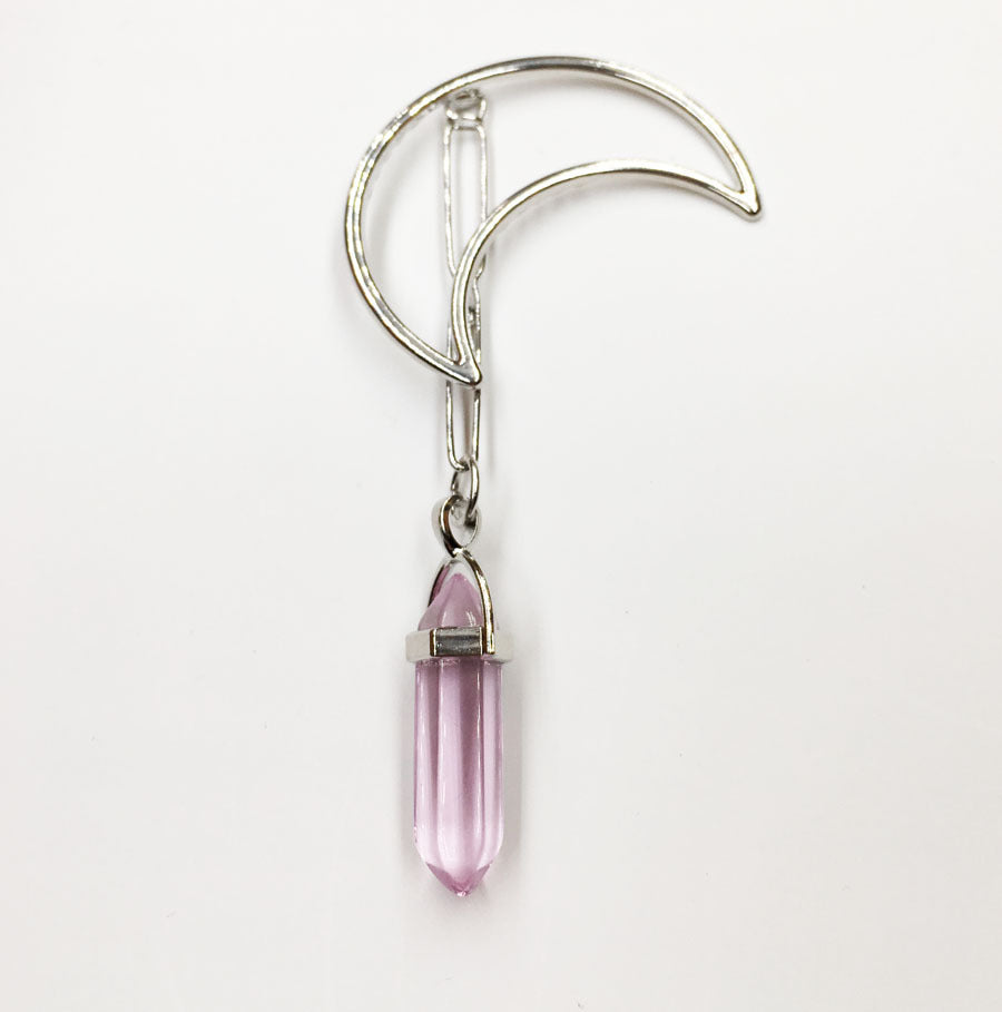 Moon hexagonal hairpin