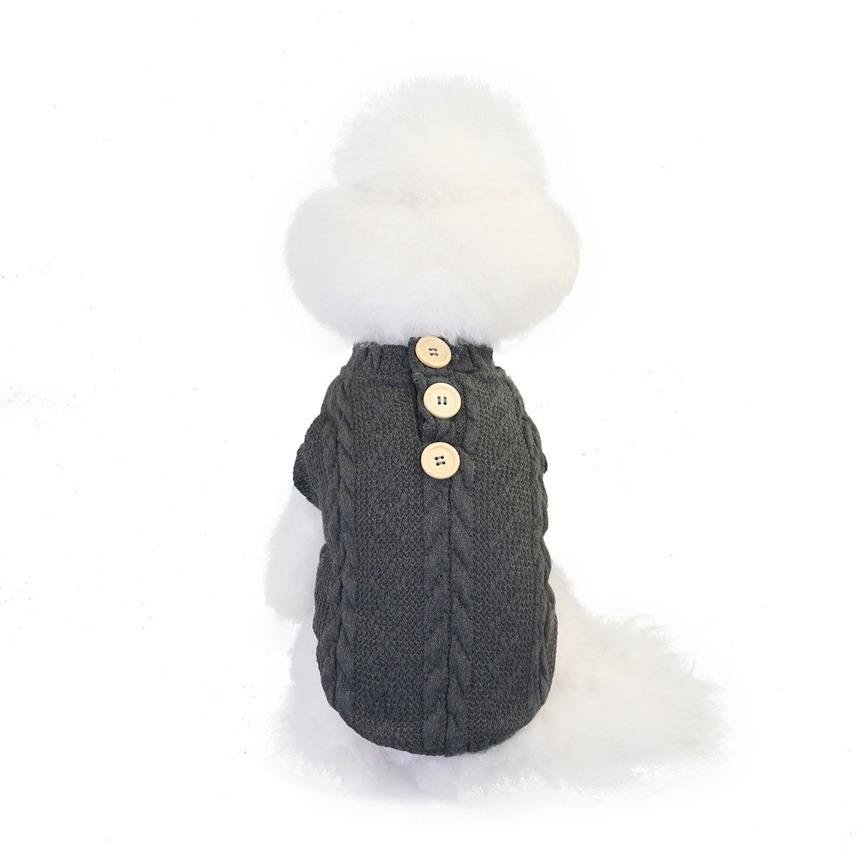 Woolen Cotton Vest Pet Clothing Small Dog Sweater
