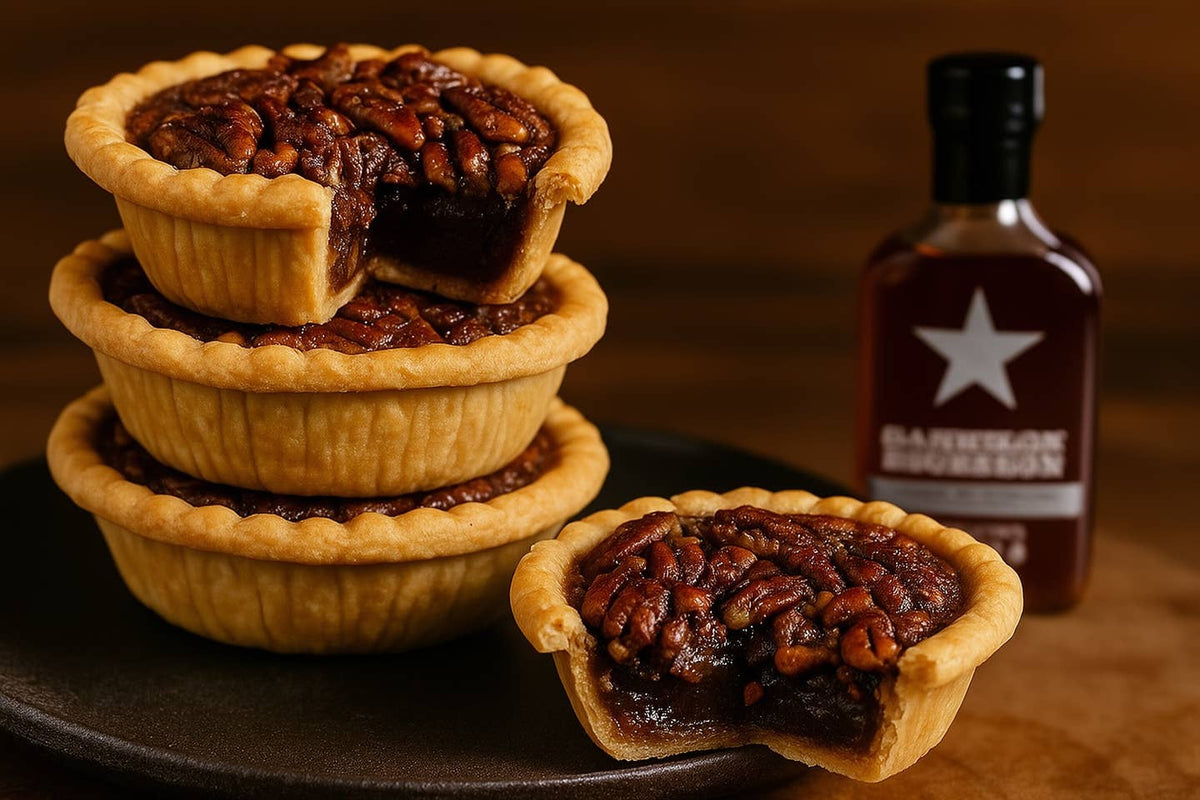 Chocolate Bourbon Pecan Mini Pie - 4 Inch Mini Pie